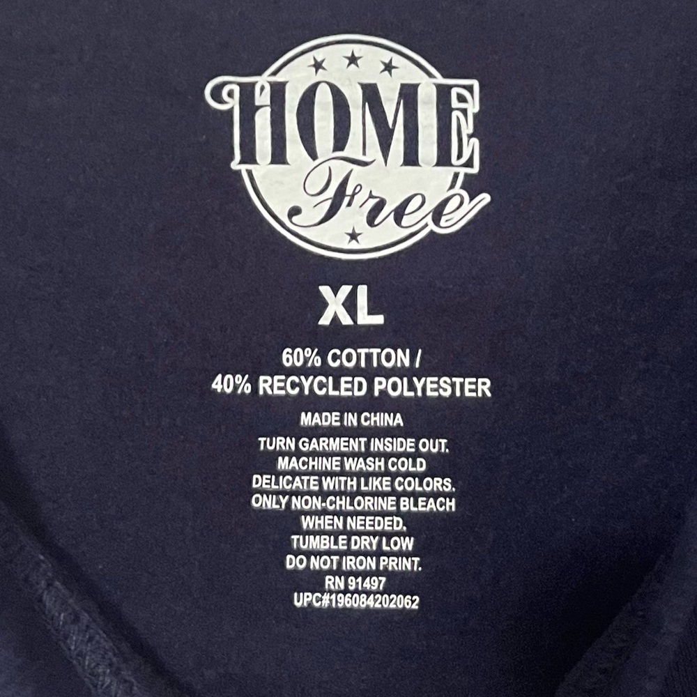 Home Free size XL men’s navy blue snowmen sweater - Picture 2 of 7